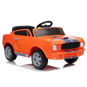 GAOMON 12V Ride on Toys for Toddlers with Remote Control, Kids Electric Vehicle with Safety Belt, 2 Speeds, Headlight, Upgraded Panel,Orange