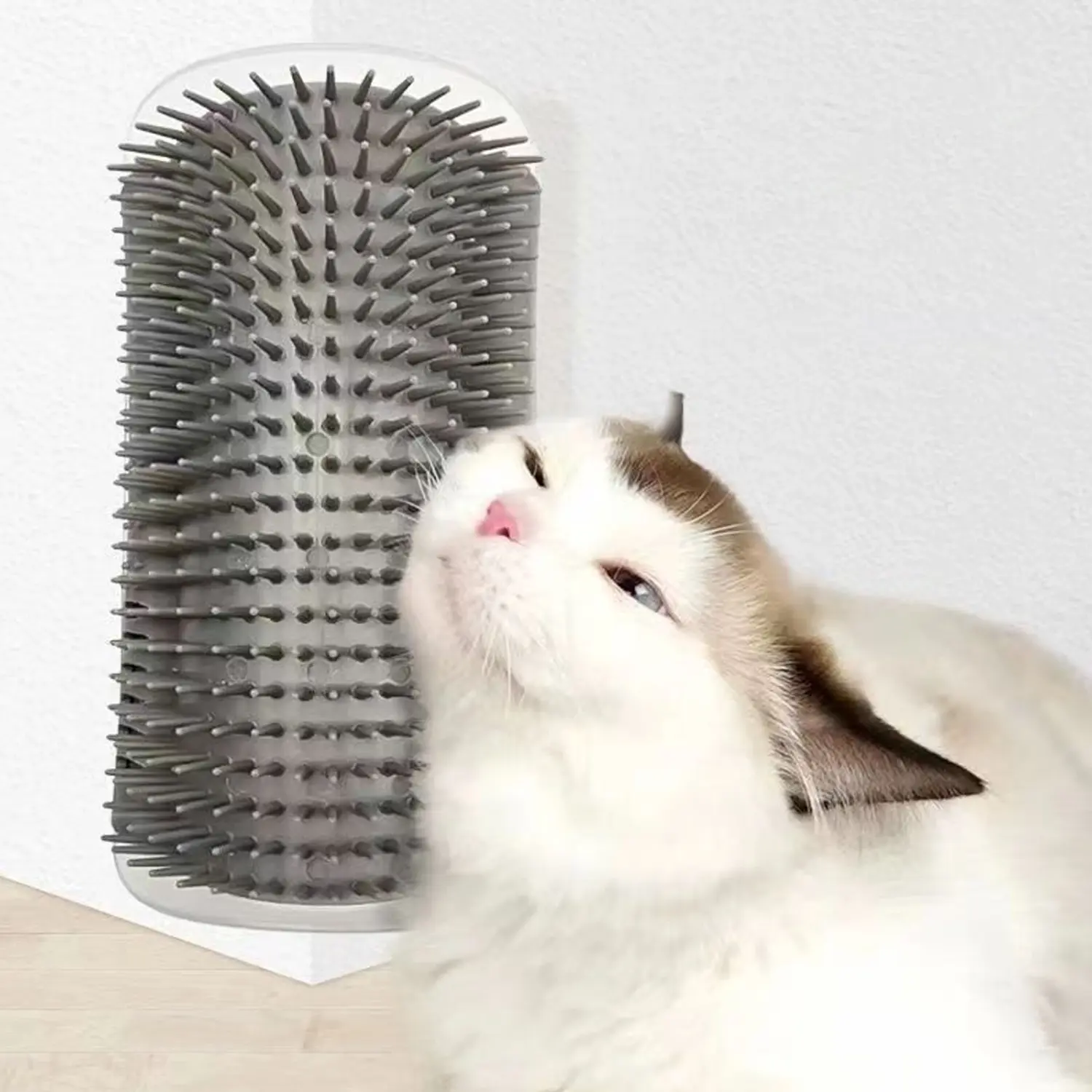 Cat Corner Scratcher Gentle Scratching Self Groomer, 2 Pack Soft Cat Face Scratchers, Wall Corner Grooming Massage Combs for Long & Short Fur Cats, Wall Corner Groomers, Wall Corner Use