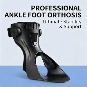 Foot Drop Brace, Ankle Stabilizer for Varus Valgus Correction, Adjustable Ankle Support Brace for Hemiplegia Rehabilitation, Wearable With Daily Shoes