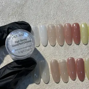 【LILI DIARY】High-Transparency Viral Glazed Donut Glow Chrome Power