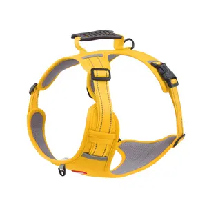 Breathable Anti-Pull Dog Leash & Harness |   Adjustable Comfortable Anti-Lost Pet Walking Gear,AdjustablePetHarness,adjustable pet harness,service dog vest