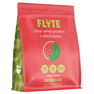 Watermelon FLYTE Protein Hydration Drink | Clear Protein + Electrolytes | 23g Protein | 419mg Electrolytes | 20 servings