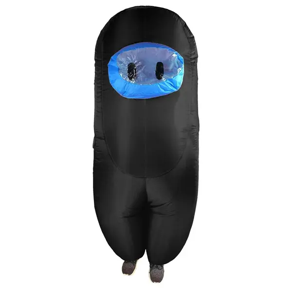 Kids Black Sus Crewmate Killer Costume
