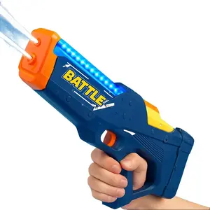 LED Electric Water Blaster Automatic Long Range Squirt Gun for Kids and Adults Summer Pool Toy