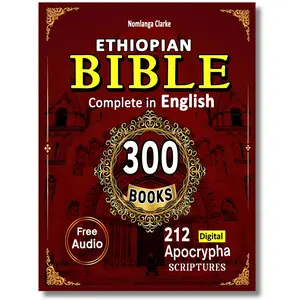Ethiopian Bible in English Complete spiritual guide fully Orthodox Experience most faithful original preserved scriptures holy bible paperback edition study sibylline oracle beautiful word