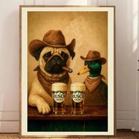 Pug with Busch Light