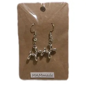 Balloon Dog Earrings