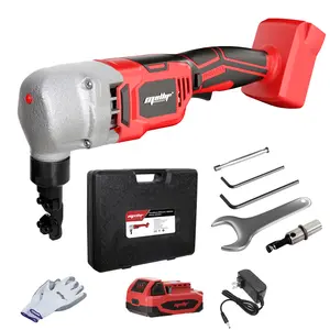 Mellif Brushless Nibbler Compatible with Milwaukee 18V Battery, , 18 Gauge Sheet Metal Cutter for Cutting Aluminium, Stainless Steel, Plastic,tijeras para metal