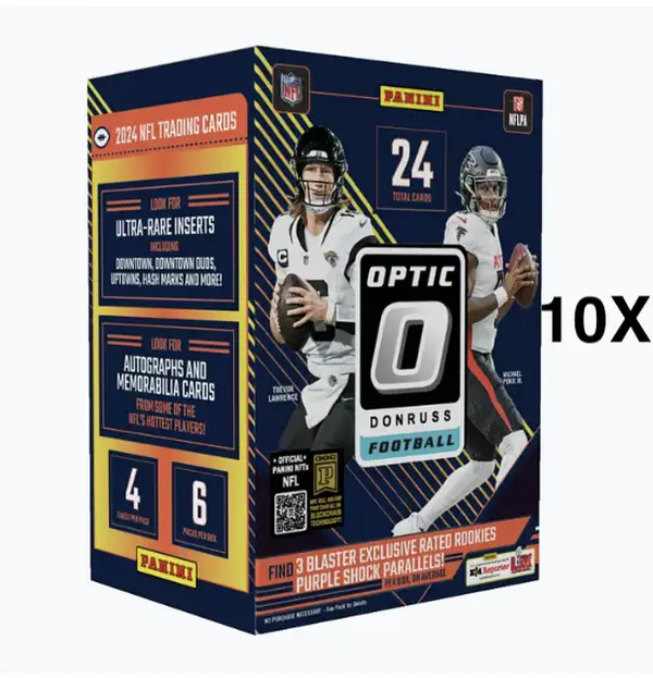 BREAK - 10X 2024 Panini Donruss Optic Blasters Pick Your Team