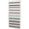 OmySalon 10-Tier Acrylic Nail Polish Organizer Shelf - Wall/Corner-Mounted Multifunctional Storage Rack, 22in Durable Cabinet Display Holder for Beauty Salons, Bathroom Storage Organization, Dorm Essential Home Decor