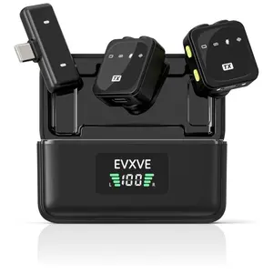 Wireless Lavalier Microphone for iPhone/Android (H16: Type-C) Smartphone Audio