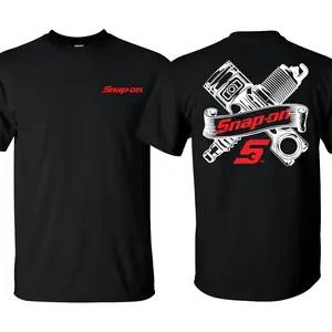 Snap-On 2 Sides T-Shirt, Snap-On With Engine Parts Graphic T-Shirt, for Mechanics Turbo Tools Shirt Hoodie, Car Tools Shirt Hoodie