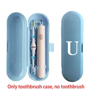 Universal Travel Electric Toothbrush Case, Portable Storage Box Organizer, Protective Cover, Daily Necessities, 26 Letters Pattern