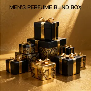 1 PACK/100ML Men's Perfume Unknown Challenge! Mysterious fragrance, refuse mediocrity, define your hidden scent personality, the ideal Halloween gift. Mystery Enchanting cologne men