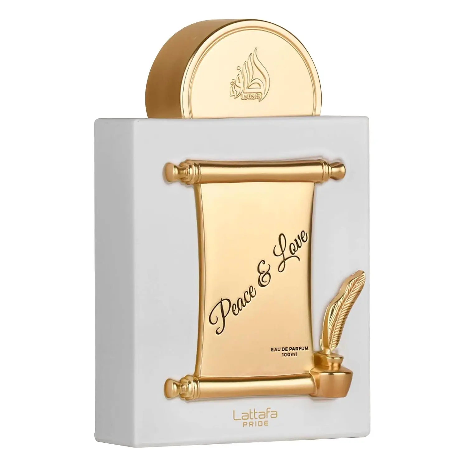 Lattafa Pride Peace & Love Eau de Parfum for Unisex, 3.4 oz / 100 ml