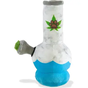 Puppy Chiefer 3000 - Funny  Toys - Plush Squeaky Weed for Medium, Small and Large - Cute  Gifts for  Birthday - Cool Stuffed  Toys