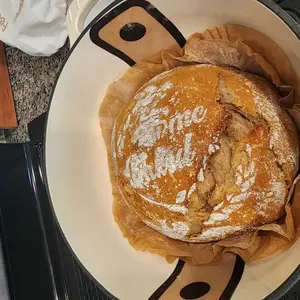 ROVSUN Enameled Cast Iron Round Dutch Oven, 5/6/7.5QT Pot with Lid &Dual Handles with Silicone Gloves,Oven Safe up to 500°F, Heavy-Duty Pre-Seasoned Cookware for Bread Baking, Braising, Stews, Roasting,TikTokShopBlackFriday