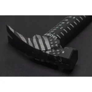 Back in Black- Flag Engraved Titanium Hammer Collection