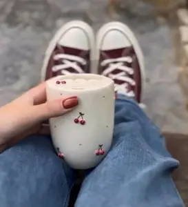 Handmade Anime Ceramic Mug-Totoro Coffee Mug-Calcifer Mug-No Face Mug-Ghibli Character Mug-Handmade Mug-Studio Ghibli Mug-Anime Lover Gift