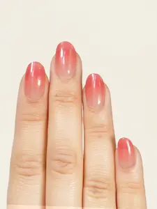 Hey, Rosy Ruby- Semi Cured Gel Nails, No LED Lamp Required