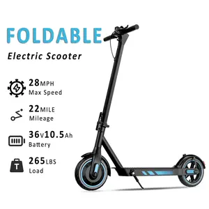 V10 Electric Scooter 500W Powerful Motor 28MPH Top Speed 10.5Ah Battery 22Miles Long Range Anti-Slip Tires Foldable Design 3 Speed Modes Front & Rear Lights APP Smart Control Official Warranty electric scooter v10