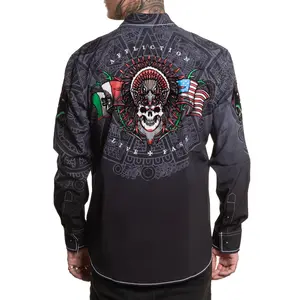 Affliction Men's Button Down Woven El Dorado