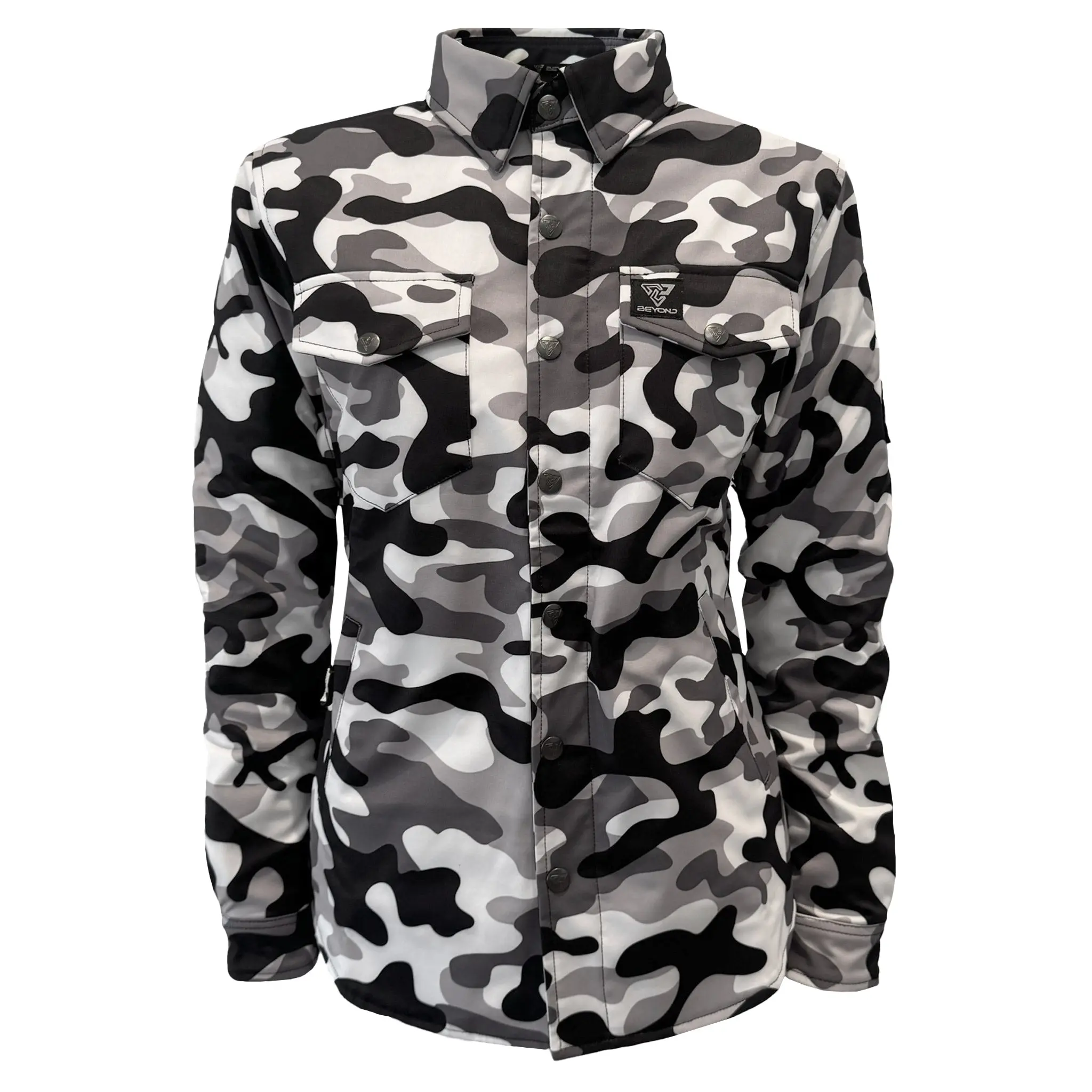 Protective SoftShell Winter Jacket for Women Camouflage SnowFox