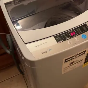 COSTWAY Full-Automatic Portable Washing Machine, W/LED Display, Drain Pump, Compact Laundry Washer and Dryer Combo for Home, Dorm, Apartment, RV, Camping