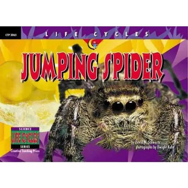 USED Book - Jumping Spider (Life Cycles) by David M. Schwartz (Paperback) - english
