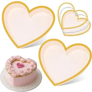 Reinforced Frame Silicone Heart Shaped Cake Pans, Nonstick Molds for Cake Pan, Reusable and Easy to Release, Food Grade Silicone for Oven, Dishwasher, Freezer