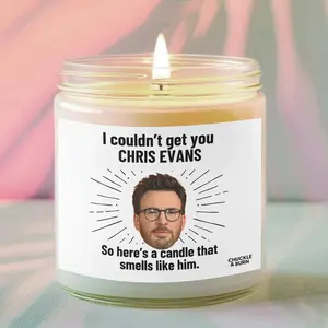 9oz Glass Smells like Kris Evans Candle | Chris Evans Fan Gift, Best Friend Gifts, Fandom Inspired Candle - FAST SHIPPING!