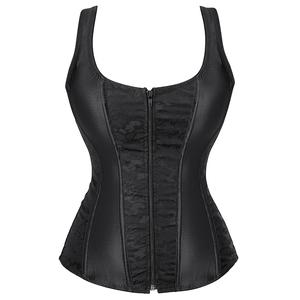Women Sexy Boned Lace Up Corsets and Strap Bustiers Top Overbust Shaper Steampunk Halloween Costumes Ideas Party Outfit Gothic Corset Womenswear Minimalist Clothes Skirts Girls Cosplay 2928-D1
