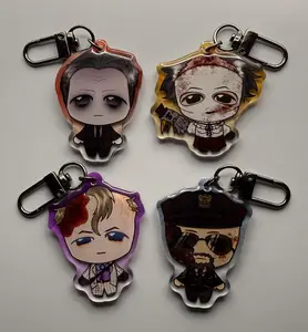 Outlast Trials Epoxy Acrylic Keychains