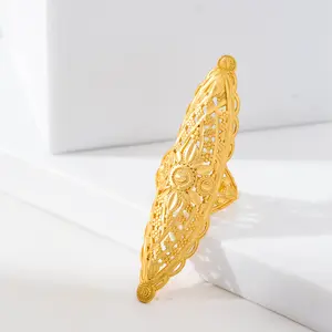 Mother's Day Gift Golden Adjustable Size Ring Wedding Birthday Valentines Gifts for wife Mum Girlfriend