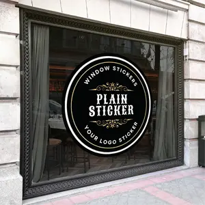 Full Color plain sticker - Custom full color printed Sticker for Store - Logo Decal for Car - Vehicle Graphics, weatherproof