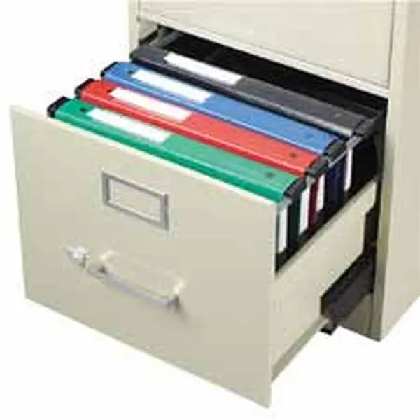 Consumer Products Hanging Storage Binder- 3 Ring- 1in. Capacity- 11in.x8-.50in.- Green