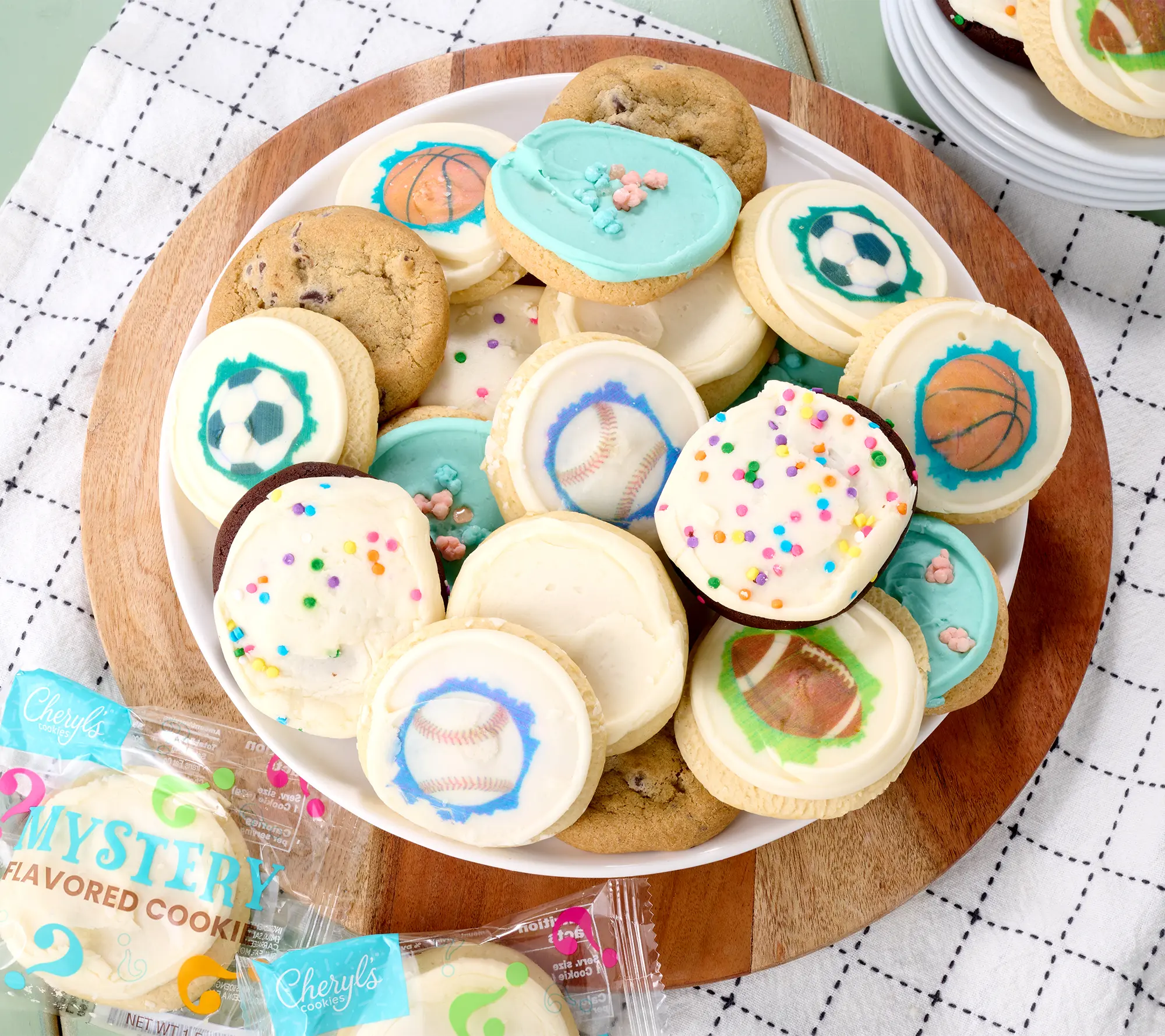Cheryl's 24 Piece Sports & Sweets Summer Cookie Assortment Cheryl's 24 Piece Sports & Sweets Summer Cookie Assortment