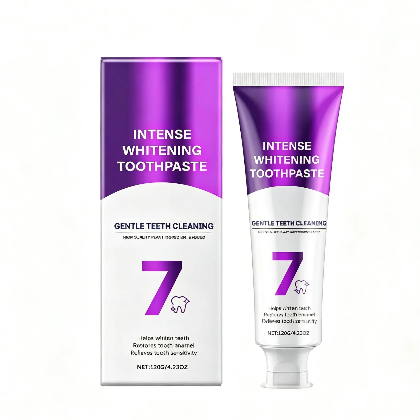 Power Oral Toothpaste | Upgraded Formula with 7 Probiotics | Long-Lasting Fresh Breath, Gentle Brightening for Pearly Whites, Smile Upgrade & Teeth Transformation