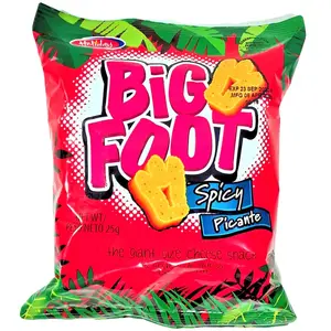 Holiday Big Foot, The Giant Cheese Snack, Spicy, 25g