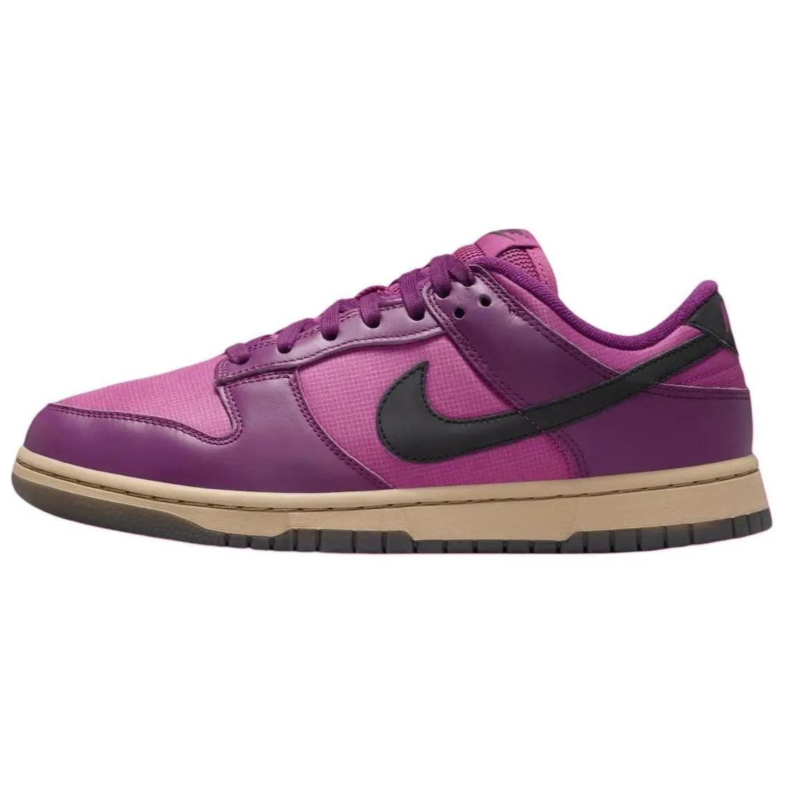Nike Dunk Low Viotech Hot Fuchsia Stylish Comfortable Durable Non-slip Skate Shoes Pink Women's FZ2552-500