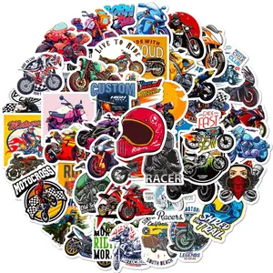 Motorcycle Stickers Pack – Waterproof Vinyl Decals for Biker Clubs, Harley Style, Unique Custom Designs, Ride with Attitude
