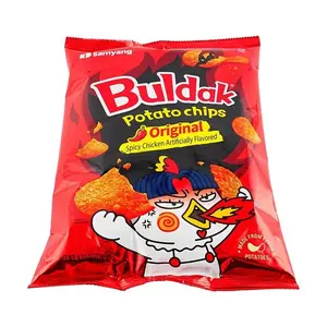 Samyang Artificial Spicy Chicken Flavor Potato Chips Original - 120g
