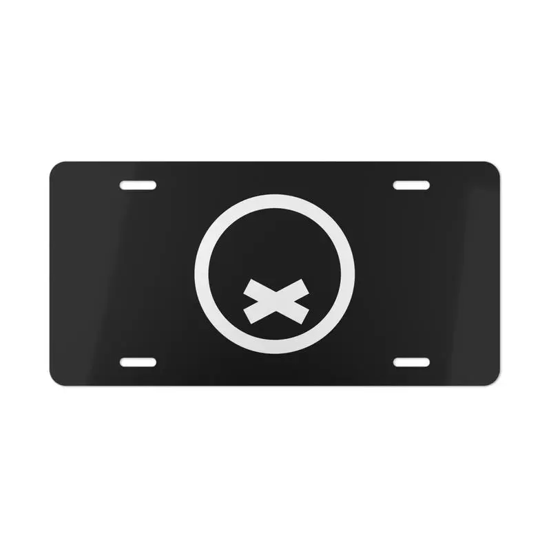 Quiet Club Racing Aluminum Original Logo Personalized 1 License Plate - Unique Patterns, Easy Installation, Car/Truck Auto Part, Home Decor Plaque Sign