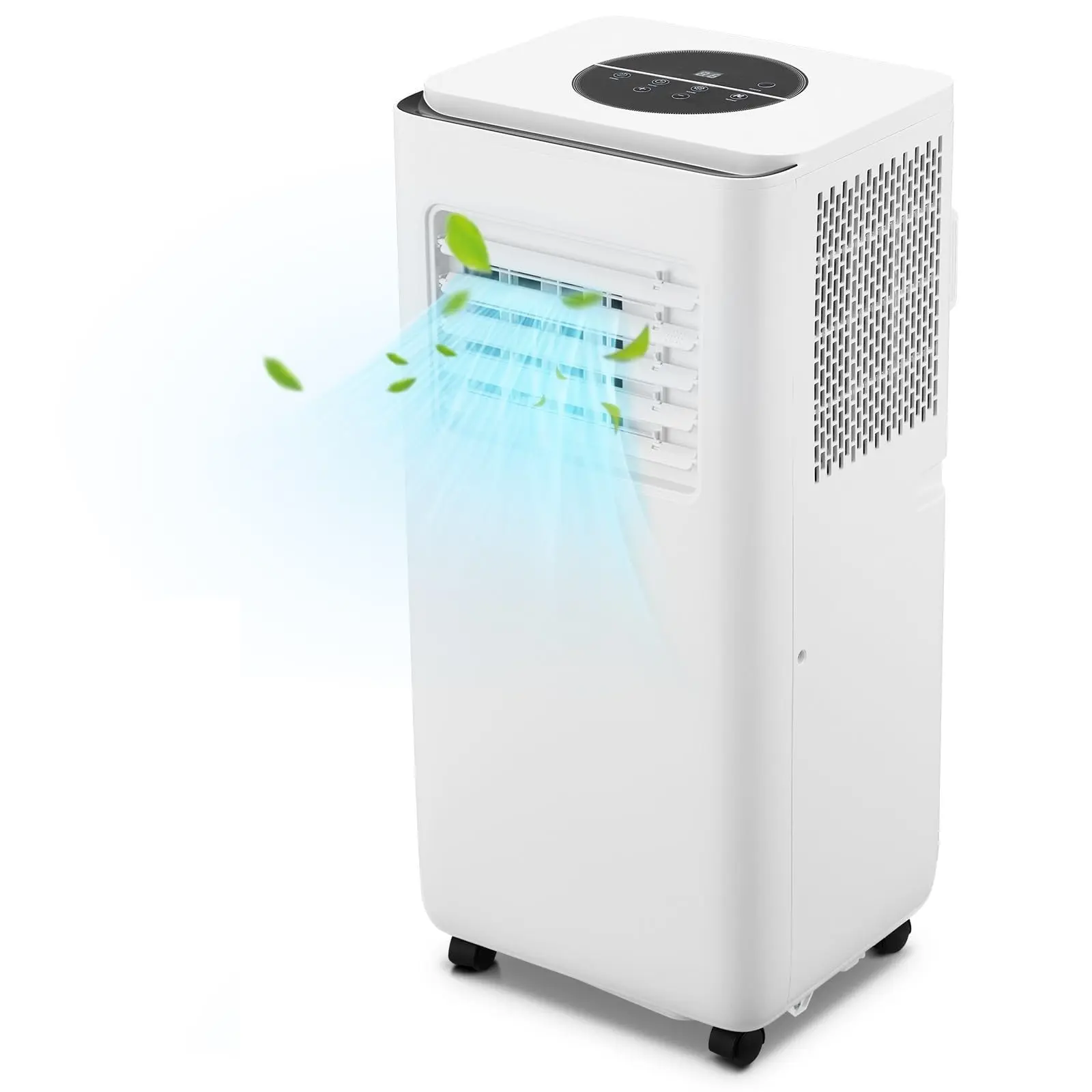 GARVEE Quiet 10000 BTU 3-in-1 Portable Air Conditioner - Compact Standing Floor AC Unit with Remote Control, Universal Casters, Window Mount Kit, Quiet Portable Ac