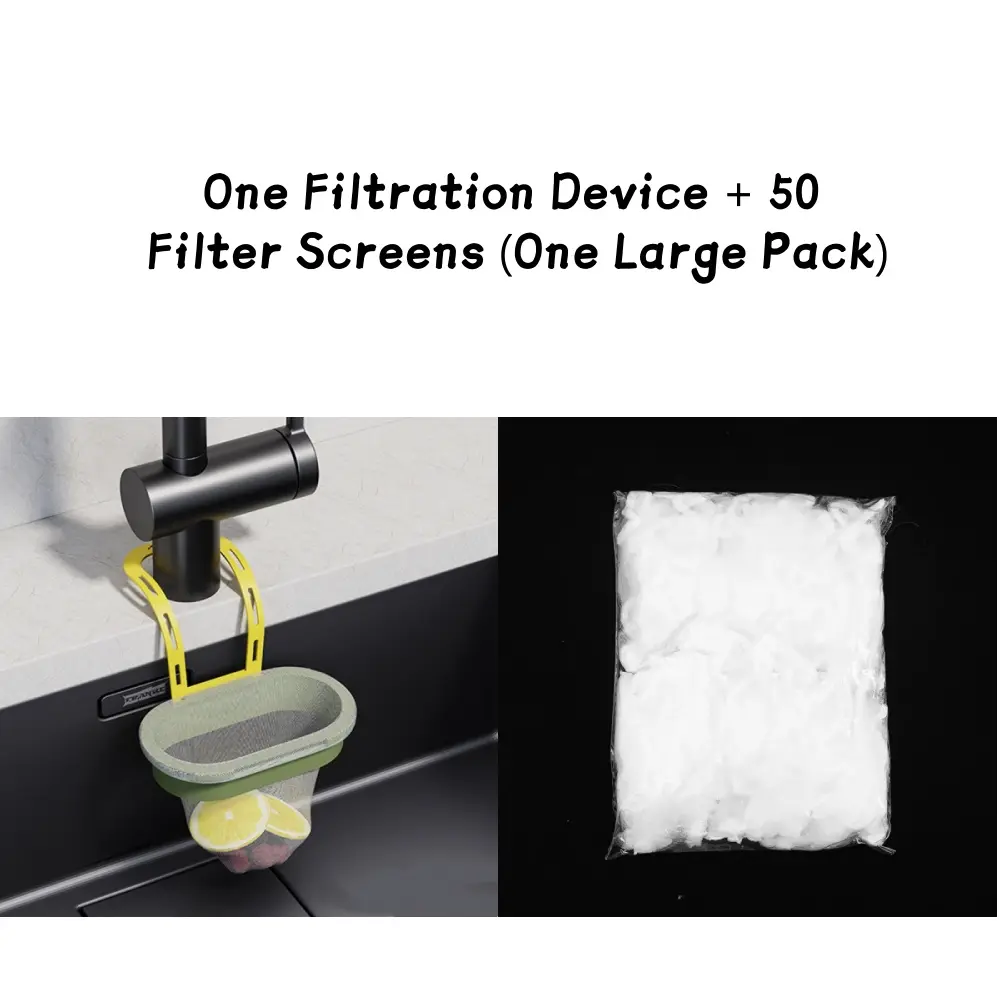 Yellow-green + a large pack of filter nets