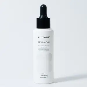 Bloome 00 TrichoFuse Redensyl 4.5% Peptide and Caffeine Scalp Serum for Thin-Looking Hair, Slow-Release Leave-In Formula with Biotin and Rosemary Extract 4.95%, 50 ml