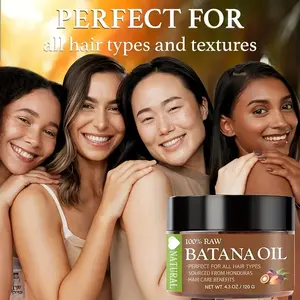 Batana Oil Essential Oils Nourishing Split Ends Dry All Types Deep Conditioner for Curly Coily Dry Hair Natural Hair Care Oil120g