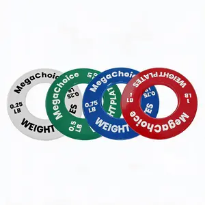 Steel Fractional Weight Plates Set, 0.25/0.5/0.75/1 LB Micro Gainz Plates Bundle, Incremental Micro-Loading Plates for Olympic Barbell Dumbbell Strength Training Home Gym