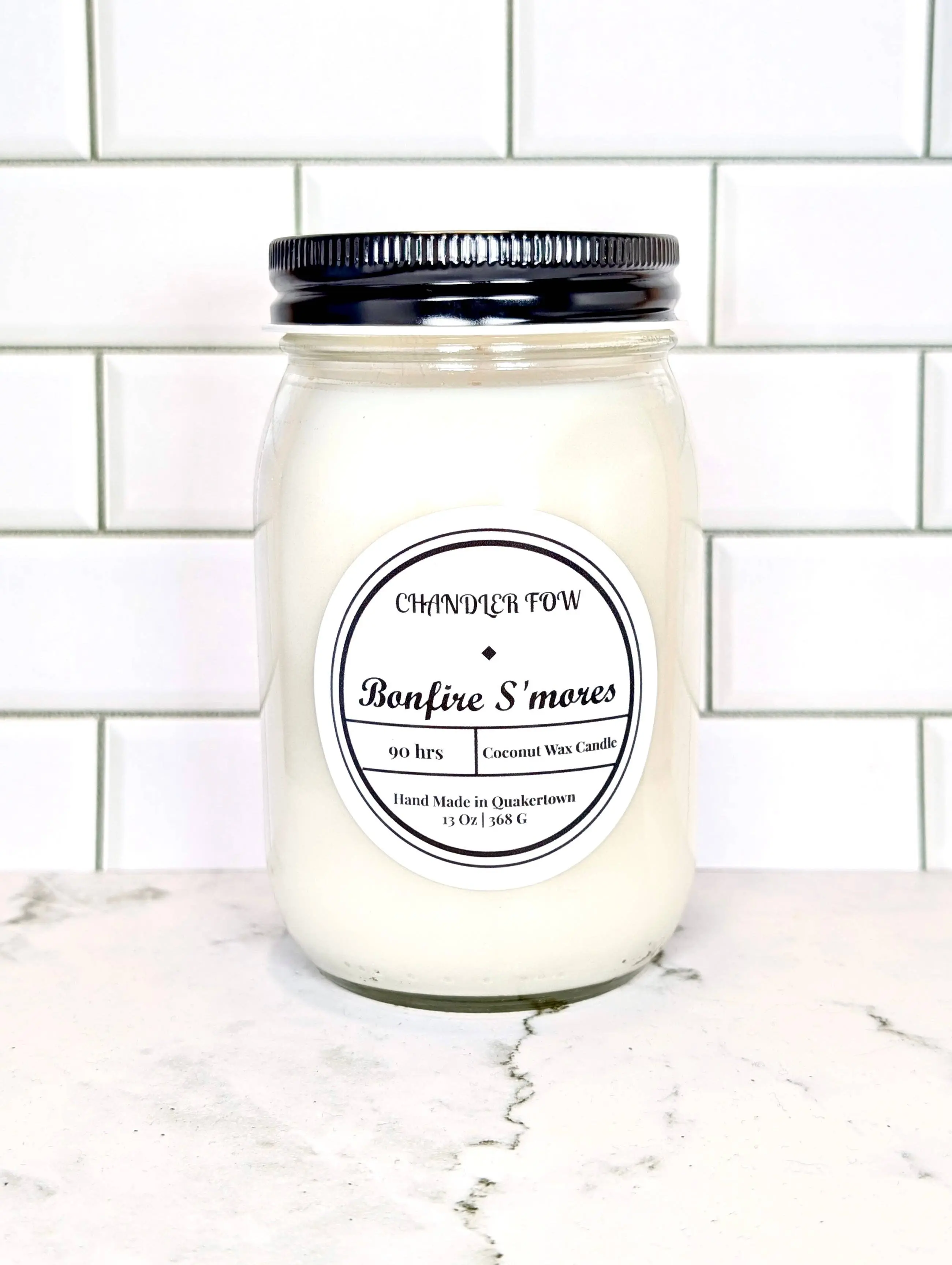 Bonfire S'mores 13 Oz Candle - Product in Focus as Shown