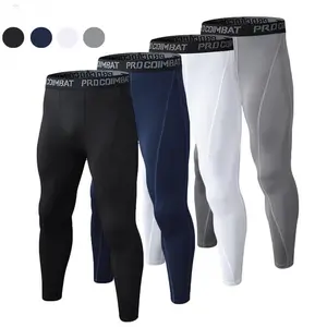 Men's sports quick drying clothes are suitable for daily gym training, tight pants, high elasticity compression pants, summer basketball running leggings